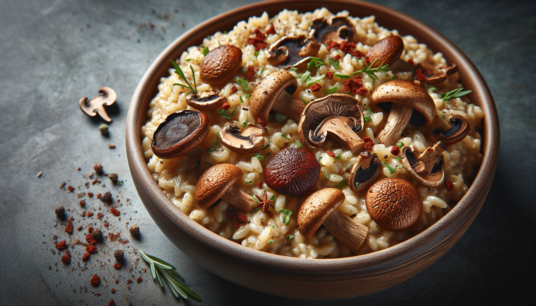 risotto funghi secchi